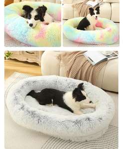 Cama Grande para Mascotas, Cama para Perros con Felpa de Lujo, Desmontable y Lavable, Sofá Cálido para Invierno, Artículos para Mascotas - Product Image 2
