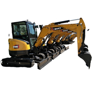 Excavadora sobre orugas en miniatura Sany SY35 originada en Classic Born for Efficiency SY35U mini excavadora en venta caliente en Shanghai - Product Image 5