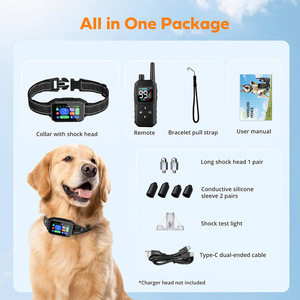 Collar de Adiestramiento para Perros con Cerca Electrónica 2 en 1, Rastreo GPS + Cerca Invisible + Control por Aplicación, Control de Ladridos, Recargable, 25-2133m, IP67 - Product Image 6