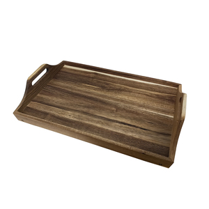 Bandeja de mesa de cama de madera de acacia grande Natural House con patas plegables Bandeja de desayuno de madera para computadora portátil en el sofá o la cama - Product Image 2