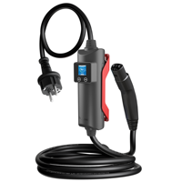 Nouveau chargeur EV portable G2X 32A, prise J1772, 7 kW, chargeur de voiture intelligent pour voitures électriques