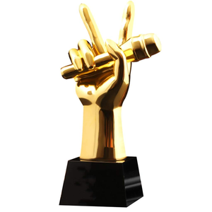 معدن فريد بطل جائزة الموسيقى الذهبية الكأس - Product Image 2