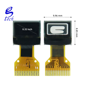 หน้าจอ OLED LCD ขนาด 0.32 นิ้ว SSD1315 จอแสดงผลขนาดเล็ก 7.06x3.82 มม. 64x32 ขาวดำ IIC - Product Image 3