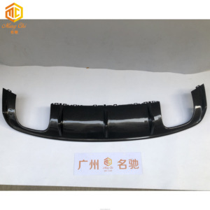 Fibre de carbone véritable noire pour diffuseur de pare-chocs arrière <span class=keywords><strong>Audi</strong></span> A3 S3 - Product Image 2