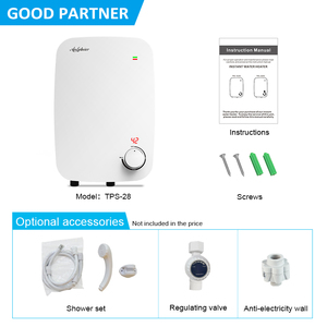 Calentador de Agua Eléctrico Instantáneo Anlabeier, Montado en Pared, Control Mecánico, Pantalla LED, Temperatura Constante, Uso Doméstico - Product Image 4