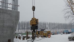 Motor Getar & Mesin Umur Panjang Efisiensi Tinggi Alat Vibro Hammer Pompa Bearing untuk Mesin Pemasang Tiang Pancang - Product Image 4