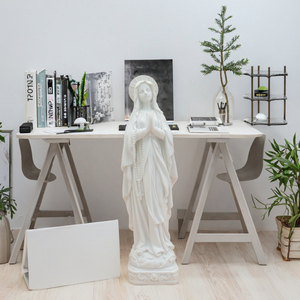Bắc Âu Dễ Thương Thiên Thần Cầu Nguyện Cánh Bức Tượng Thân Thiện Với Môi Nhựa Thủ Công Mỹ Nghệ Sơn <span class=keywords><strong>Alice</strong></span> Cô Gái Bức Tượng Cho Máy Tính Để Bàn Trang Trí Quà Tặng - Product Image 2