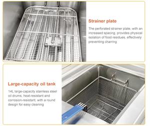 Lianfu مجموعة فرن الطبخ بالغاز الكهربائي ، معدات المخابز ذات الأطباق الفرنسية الساخنة - Product Image 3