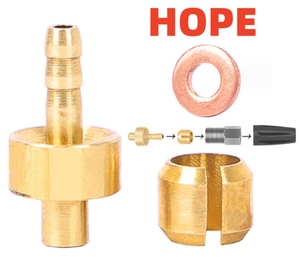 BRIVIGA Aiguille à huile <span class=keywords><strong>HOPE</strong></span> en cuivre + Tête d'olive + Tampon VTT/Vélos de route Accessoires de vélo en alliage d'aluminium Pièces de vélo Cyclisme - Product Image 3