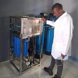 Agua DI para máquina ultrasónica <span class=keywords><strong>2023</strong></span> Mini RO Planta de agua 500lph Sistema de ósmosis inversa industrial Máquina principal de tratamiento de agua F - Product Image 1