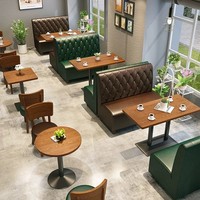 Vente en gros d'usine de mobilier commercial, de mobilier de restauration rapide, de tables et chaises en bois pour cafés et restaurants, et de banquettes et canapés sur mesure.