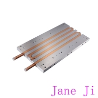 Plaque de refroidissement liquide en aluminium haute puissance personnalisée pour refroidissement par eau