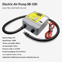 Pompe à air électrique KOETSU SB-100 pour gonflage de planches de surf et de paddle, et pour voitures (avec suralimentation DC)