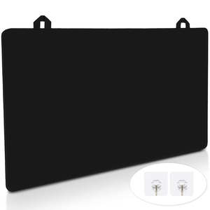 Couverture de cuisinière électrique complète, tapis en caoutchouc épais, résistant à la chaleur, protection de plaque de cuisson, noir, antidérapant, passe au lave-vaisselle - Product Image 2