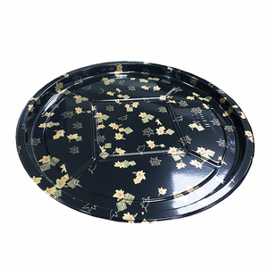 JY-82118 Fancy Seafood plastic food container box Tray Clear Plastic Box Snack Plate plastic cake packing box