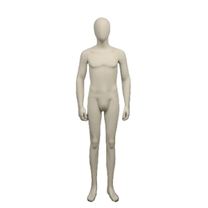 Maniquí Masculino de Tela de Alta Calidad Hecho en Fábrica Profesional, Maniquí Masculino <span class=keywords><strong>Desnudo</strong></span> de Tamaño Real para Exhibición - Product Image 1