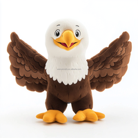 Mascotte en peluche personnalisée de haute qualité professionnelle avec logo d'entreprise, peluche super douce, rembourrage en coton PP, design d'anime