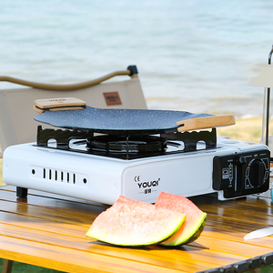 YOUQI <span class=keywords><strong>prix</strong></span> bon marché usine gros camping en plein air randonnée 2900w haute puissance brûleur cassette cuisinière à gaz - Product Image 4