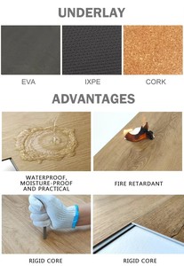 Suelo Vinílico SPC Impermeable Antideslizante, Instalación con Sistema de Clic, Diseño Moderno, Superficie con Relieve, para Hoteles, Apartamentos y Villas - Product Image 5