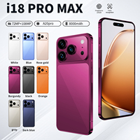 2026 18ProMax Versi Global Tanpa Kunci LTE 5G Smartphone Octa Core 1TB Layar OLED 6.9 Inci 120Hz Android 15 108MP Prancis