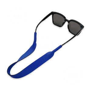 Porte-lunettes de sport flottant léger pour cadeau promotionnel, sangle réglable en néoprène pour lunettes de soleil, noir, 2 mm d'épaisseur - Product Image 2