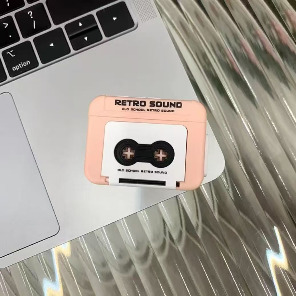Retro tape recorder [pink]