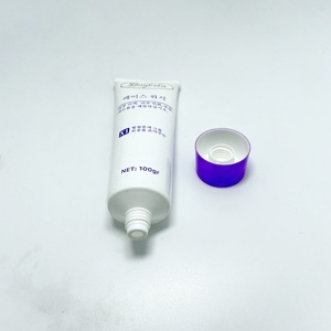 Tube cosmétique en plastique PE, emballage personnalisé imprimé pour shampoing, nettoyant visage, crème pour le visage, dentifrice, 50 ml - Product Image 3