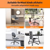 Base de chaise à cinq étoiles, remplacement de la base pivotante en nylon, pièces de rechange pour chaise à bascule, design pour la maison, le bureau, le salon, pieds de meubles