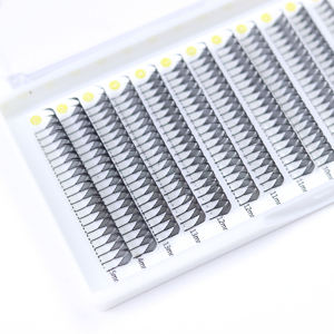 Vente en gros de 12 rangées d'extension de cils Comic Spire naturel léger <span class=keywords><strong>Manga</strong></span> faux cils ventilateurs préfabriqués pour outil de maquillage CC/DD PBT - Product Image 3