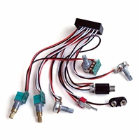 Kit électronique de basse pré-câblé 4 bandes EQ en gros EQ-B15T avec interrupteur actif/passif, contrôle de l'équilibre et prise de sortie