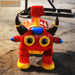 รถยนต์ไฟฟ้าไดโนเสาร์สําหรับเด็กที่สามารถทําเงินได้ที่สวนสนุกหรือ<span class=keywords><strong>ห้าง</strong></span>สรรพสินค้า DINOSKY - Product Image 6