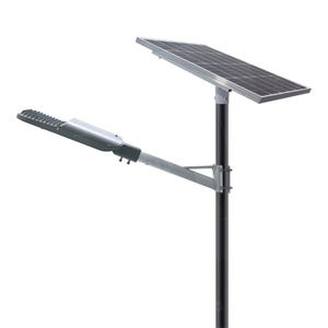 Lampadaire solaire à colonne fendue avec éclairage du crépuscule à l'aube, verre trempé, hauteur 5-9M, supports de bras, pour Arabie Saoudite - Product Image 6