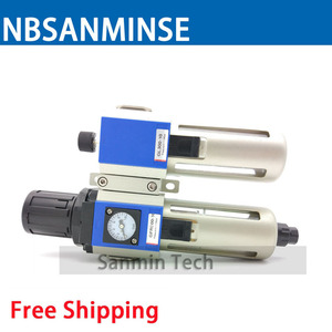 Unidad de Tratamiento de Aire NBSANMINSE GFC200 06 G18 GFC200 08 G14, Filtro, Regulador, Lubricador, Piezas Neumáticas - Product Image 2