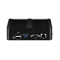 PFsense Gateway routeur pare-feu Mini PC ordinateur industriel sans ventilateur in-tel N2830 4 Nic Ethernet Ports Lan serveur réseau Linux