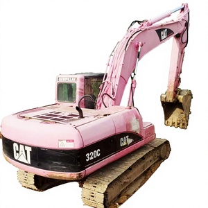 Excavadora CAT320C de Segunda Mano Original Fabricada en Japón, 20 Toneladas, Sistema Hidráulico, Equipo de Construcción sobre Orugas, Económica - Product Image 1