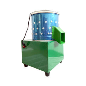 Macchina automatica per la rimozione dei peli di piccoli uccelli quaglia in acciaio inossidabile macchina per la depilazione per il pollo per la zootecnia nuovo motore - Product Image 1