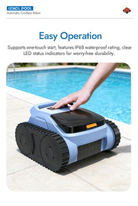Nettoyeur de <span class=keywords><strong>piscine</strong></span> automatique, <span class=keywords><strong>robot</strong></span> nettoyeur de <span class=keywords><strong>piscine</strong></span> sans fil, nettoyeur de <span class=keywords><strong>piscine</strong></span> sans fil de haute qualité - Product Image 4