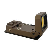 Prix usine Mini optique point rouge portée de vue pliable holographique vue de chasse vue réflexe