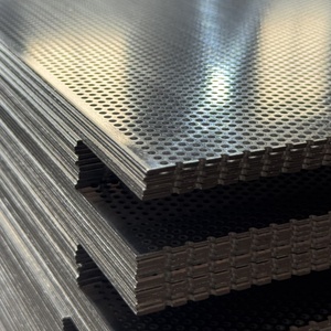 Lámina Metálica Perforada, Puerta de Seguridad Antirrobo, Malla de Disipación de Calor, Lámina de Malla Metálica Perforada de Aluminio - Product Image 4