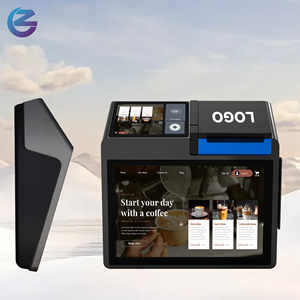 Dispositivo POS de Escritorio con Pantalla Dual Z100, Pantalla Táctil Android, POS Inteligente con Impresora Térmica y Escáner Integrados - Product Image 1
