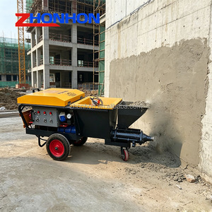 Pulvérisateur électrique de mortier et de béton Zhonhon 11KW haute efficacité avec trémie de 150L pour pulvérisation murale intérieure/extérieure - <span class=keywords><strong>Prix</strong></span> usine - Product Image 5