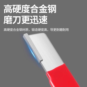 Hand Held Knife <b>Sharpener</b> Stainless Steel Manual Sharpening <b>Tool</b> For Kitchen Garden Scissors Blade Maintenance - Product Image 4