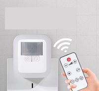 Enfichable-veilleuse à Induction de corps humain, luminosité réglable, avec télécommande, stocks en ue, nouveau