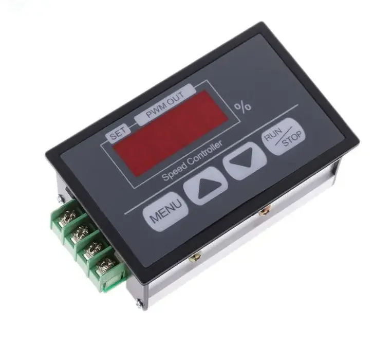 Adjustable 30A PWM 6-60V DC Motor Speed Controller Module DC LED Digital Display Speed Regulator Power Control Governor Switch