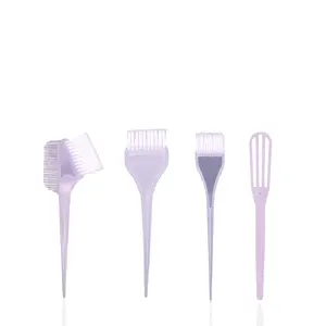 New Professional Hair Stylist 4pcs Dye Brush set,hair dye brush set ,hair color brushes for hair color