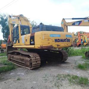 Komatsu 450 d'occasion-Grande pelleteuse sur chenilles de 45 tonnes, pelleteuse d'occasion avec composants de base, moteur et pompe, 450 - Product Image 2