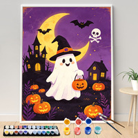 Cadeaux personnalisés, kits d'art à peindre par numéros, peinture à l'huile non personnalisée pour adultes, enfants, débutants, décoration de la maison
