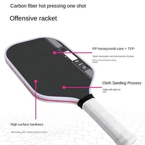 Alta calidad <span class=keywords><strong>Ben</strong></span> <span class=keywords><strong>John</strong></span> IV Pro Player USAPA / UPAA Aprobado Gen 4 Propulsion Core 16mm T700 Fibra de carbono Pickleball Paddle Raqueta - Product Image 6