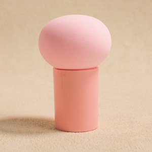 Prix d'usine – Nouvelle éponge de maquillage portable en forme de champignon, végane, lavable, non irritante, pour fond de teint et correcteur - Product Image 4