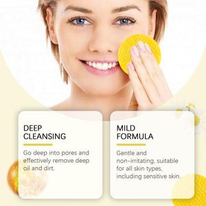 Almohadilla de ácido de cúrcuma Eelhope para una hidratación facial Suave, cuidado y limpieza de la piel refrescante - Product Image 6